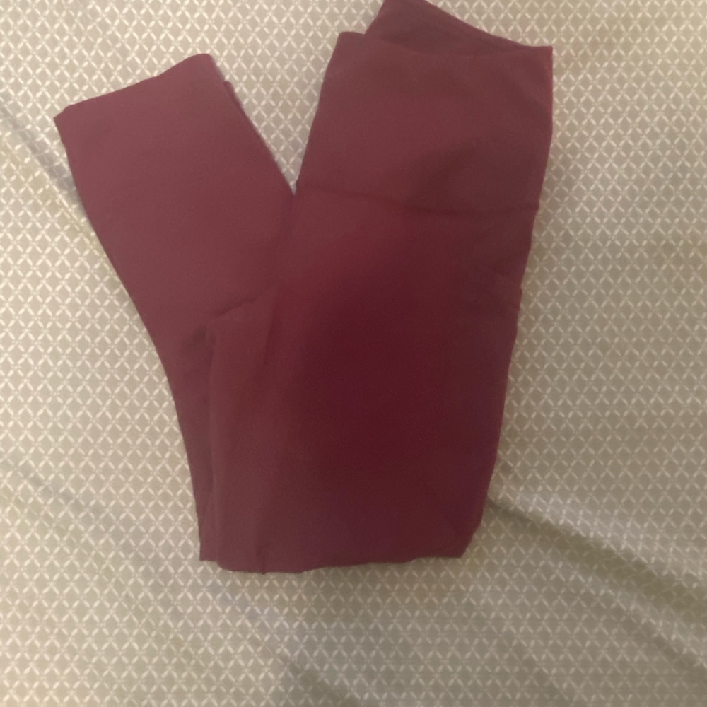 Mauve leggings, size small